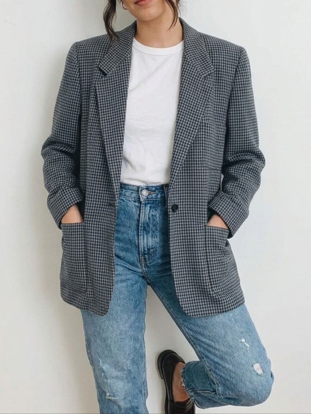 VINTAGE MADE IN U.S.A BLAZER UNION MADE Evan Picone Size 10 M/L